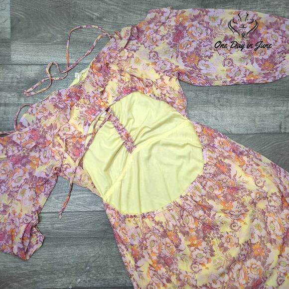 Rewind Open Back Mini Dress Size XXL - Picture 7 of 7